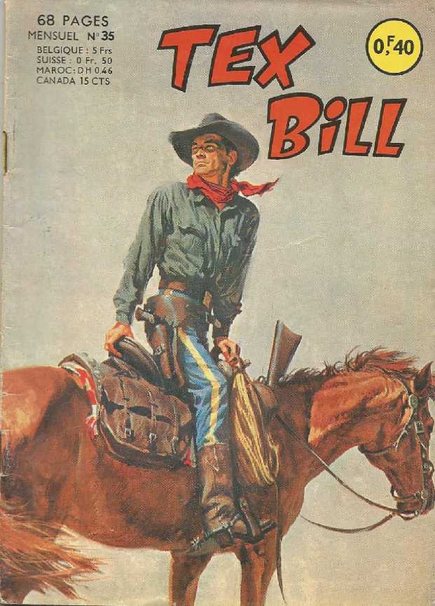 Scan de la Couverture Tex Bill n 35